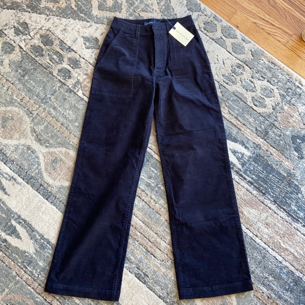 Organize Corduroy Wide Leg Pants - NEW WITH FLAW